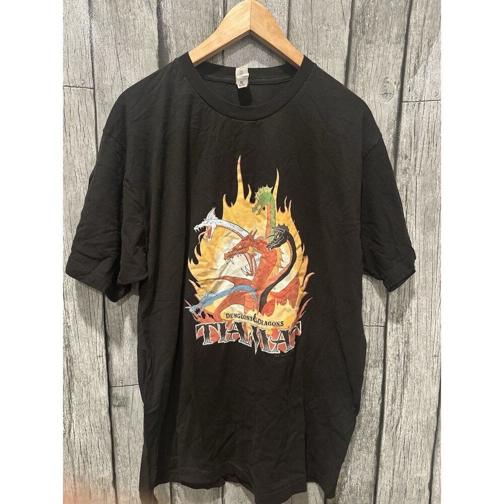 Dungeons & Dragons Wizards Of The Coast, WOTC, 2020 Toon Tiamat Shirt, Mens XL